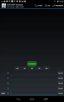 TCP/UDP Terminal android App screenshot 2